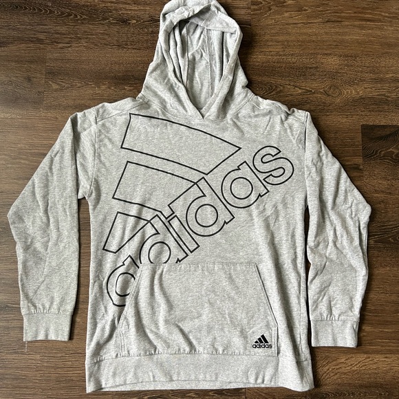 adidas Other - Adidas Gray Kids Size 18/20 Hoodie